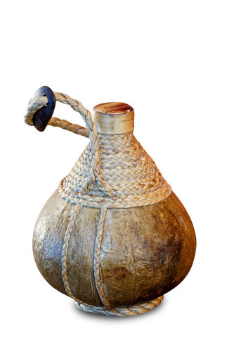 Kokosnuss Flasche