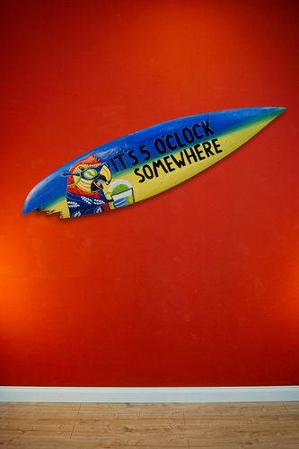 Wanddeko Surfboard