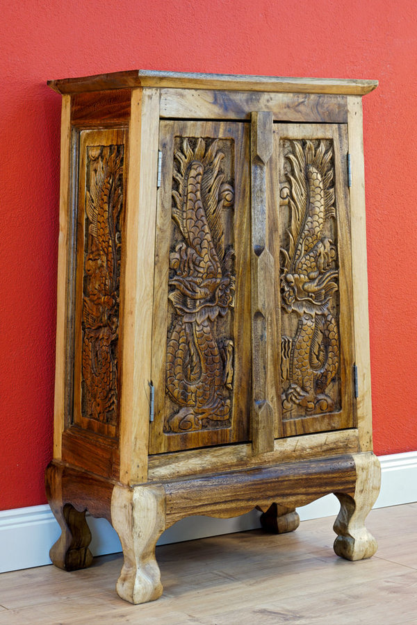 Acacia Solid Wood Cabinet LIPA NOI III